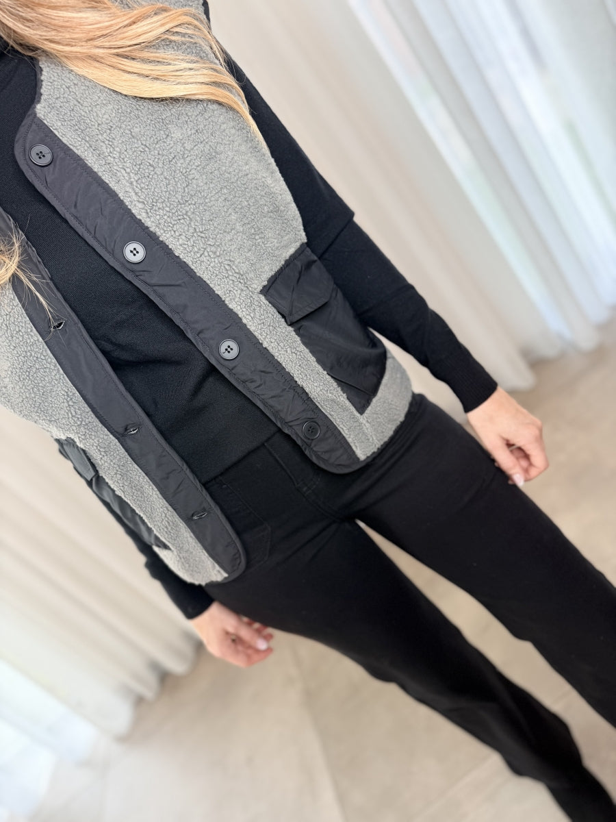 ARIANA MOUWLOOS VESTJE GRIJS