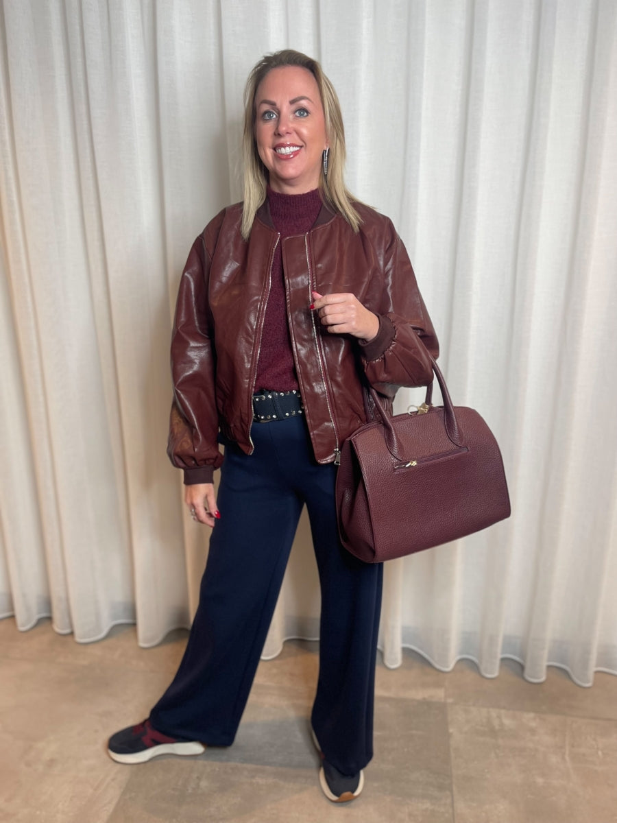 FLAVIA BURGUNDY JASJE