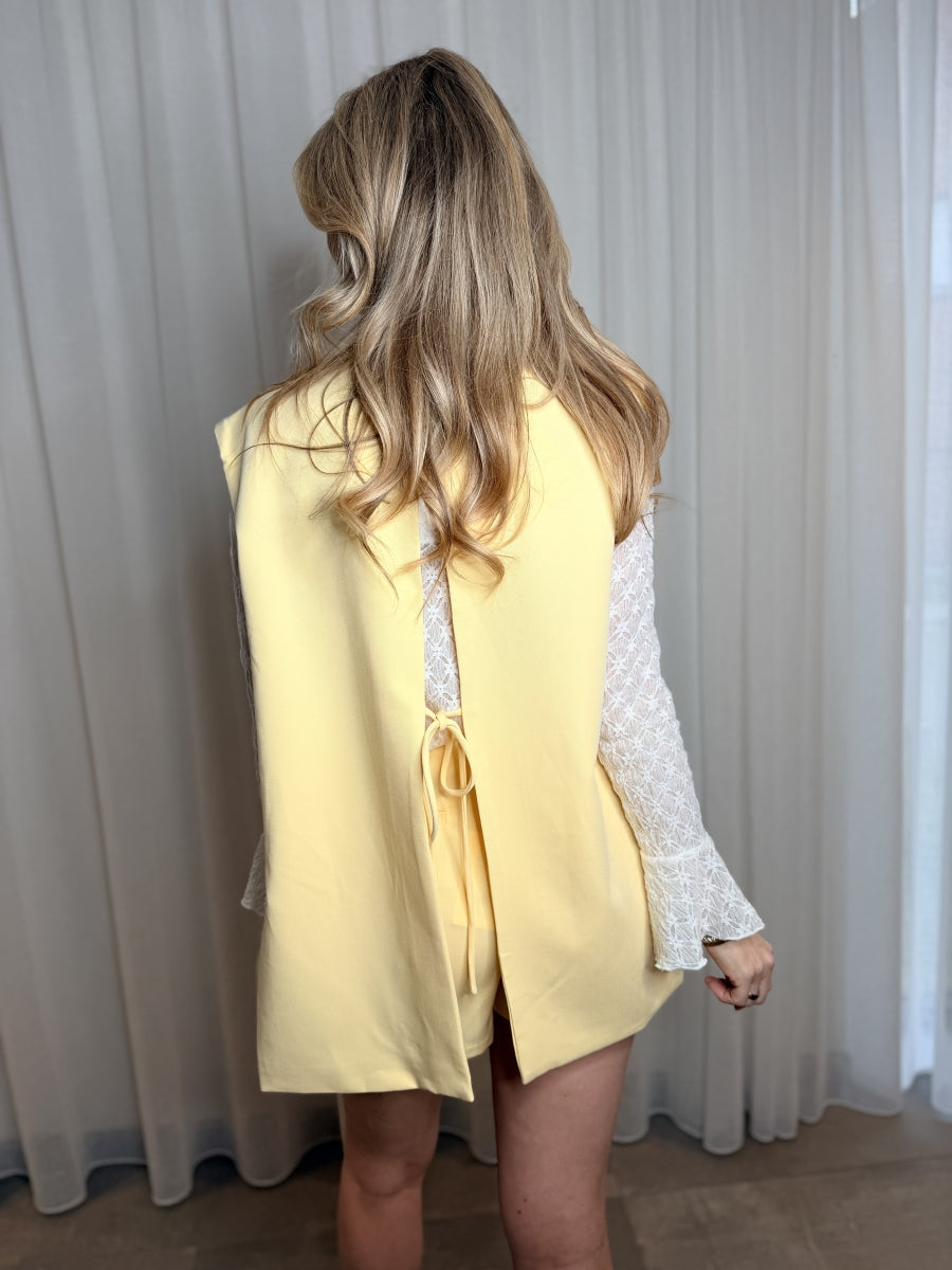 JIP MOUWLOZE BLAZER GEEL