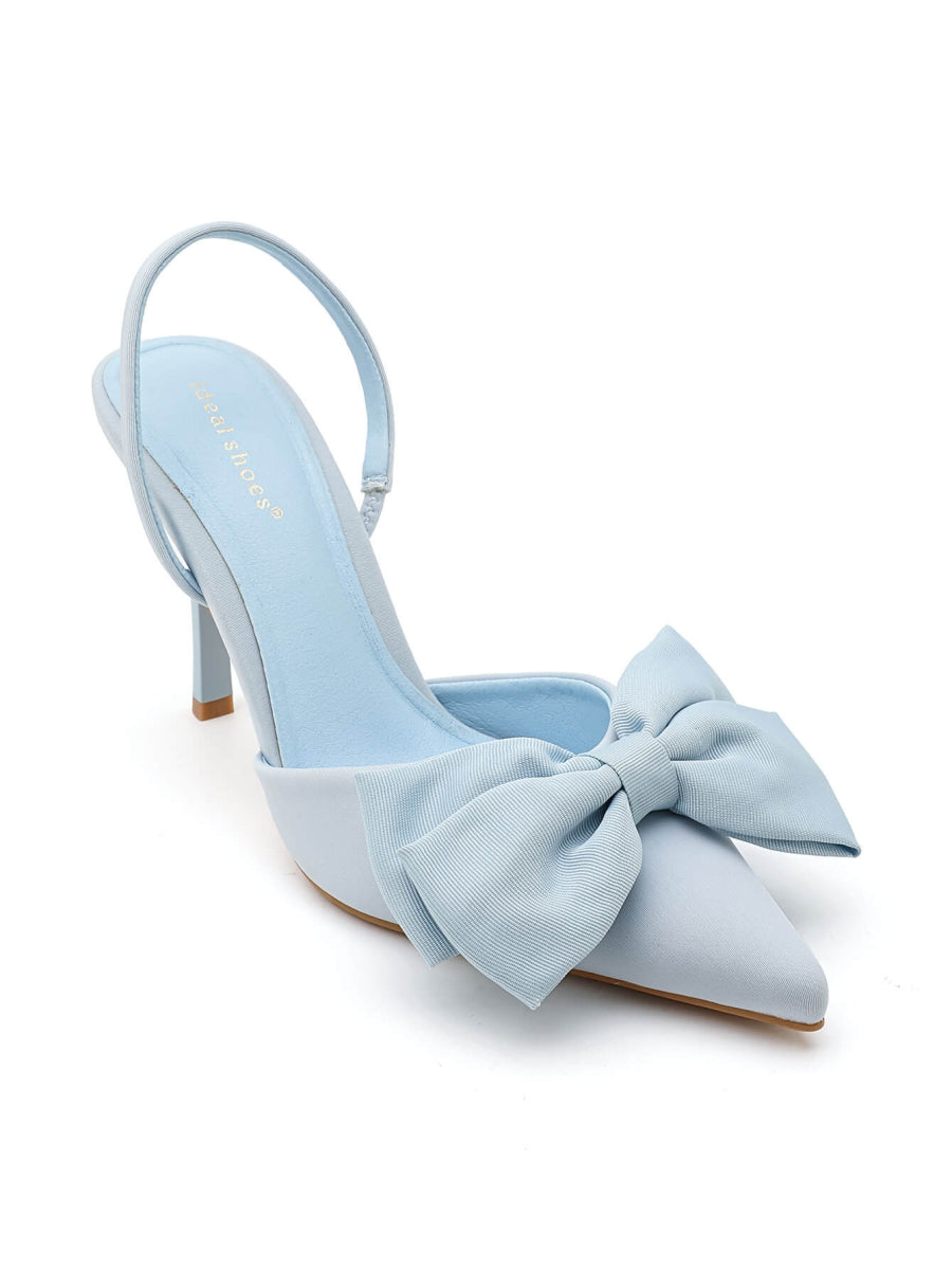 FRANCES ELEGANTE HEELS MET STRIK BLUE