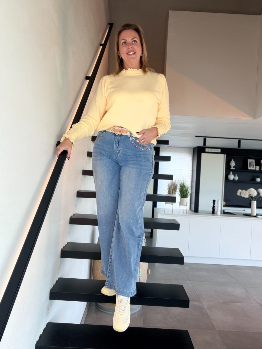 FALLON WIDE LEG JEANS
