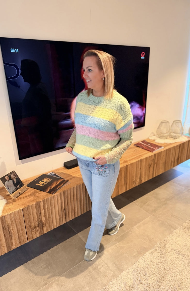 FLOR TU PULL COZY GROEN