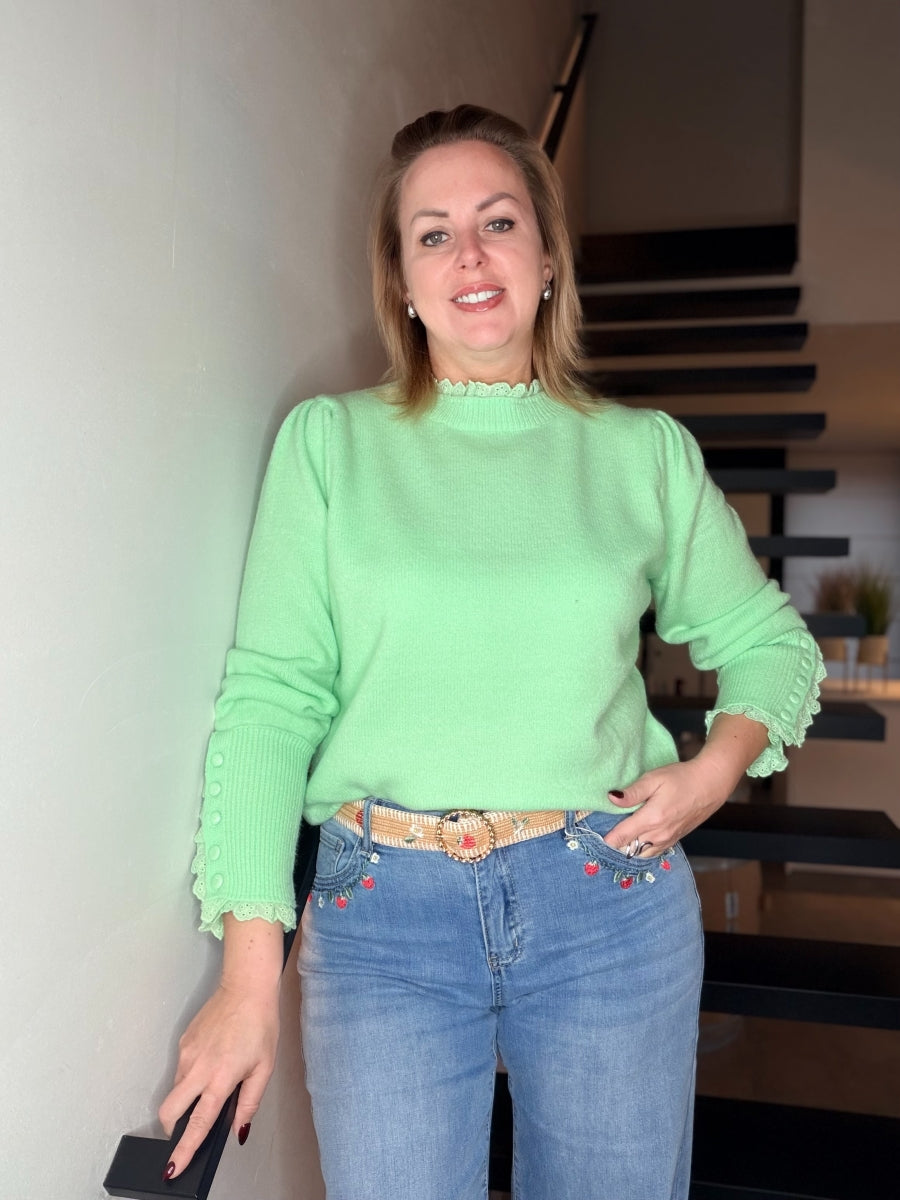 HOPE TU PULL MINT GROEN