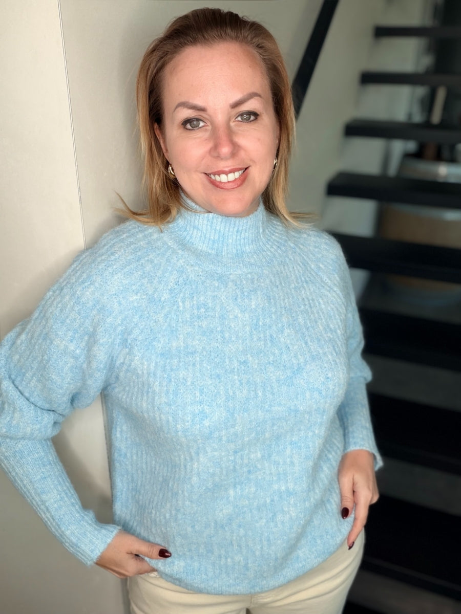 HEIDI TU PULL BLAUW
