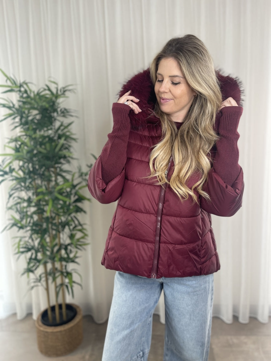 ALLESIA JAS BURGUNDY