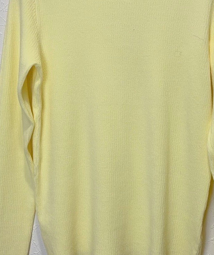 GERDA SOUSPULL MET KANTEN DETAIL GEEL